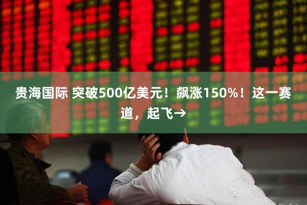 贵海国际 突破500亿美元！飙涨150%！这一赛道，起飞→